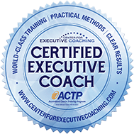 Certified Executive Coaching badge from Accredited Coach Training Program